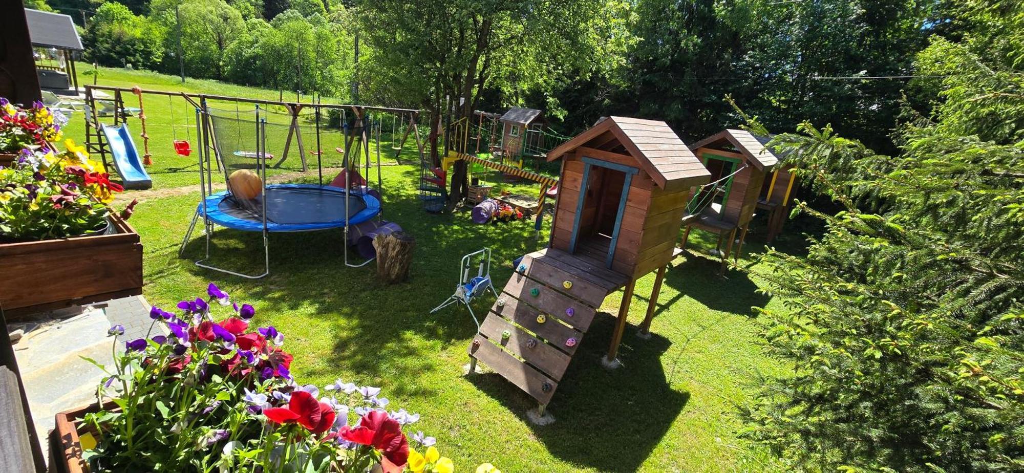 Ferienwohnung Jastrzab Ropienka Exterior foto